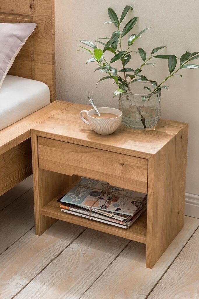 Complete your bedroom ensemble with our elegant bedside tables, offering convenient storage and a stylish accent to your room.